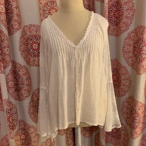 Lace Long Sleeve Blouse